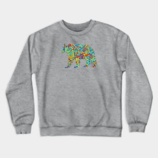 A bear as colorful as you are Crewneck Sweatshirt